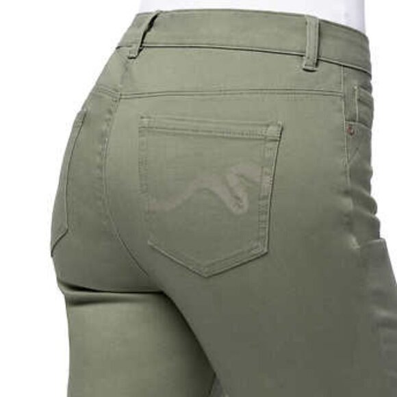 NEW Santana Tummy Control Capris | Green - Picture 4 of 6